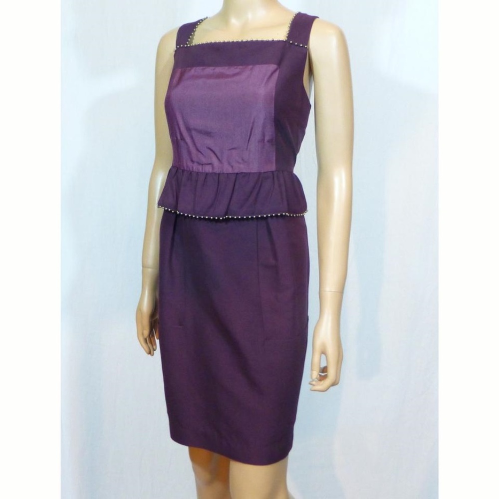 see by chloe purple dress Purple Knit Dress